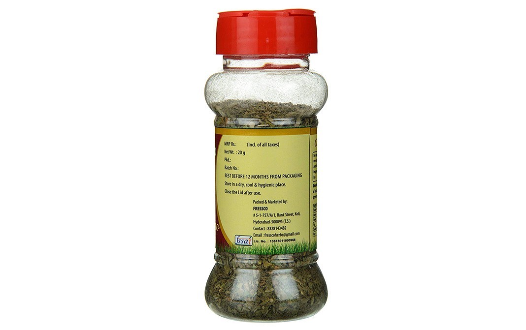 Fressco Nature's Garden Oregano    Bottle  20 grams